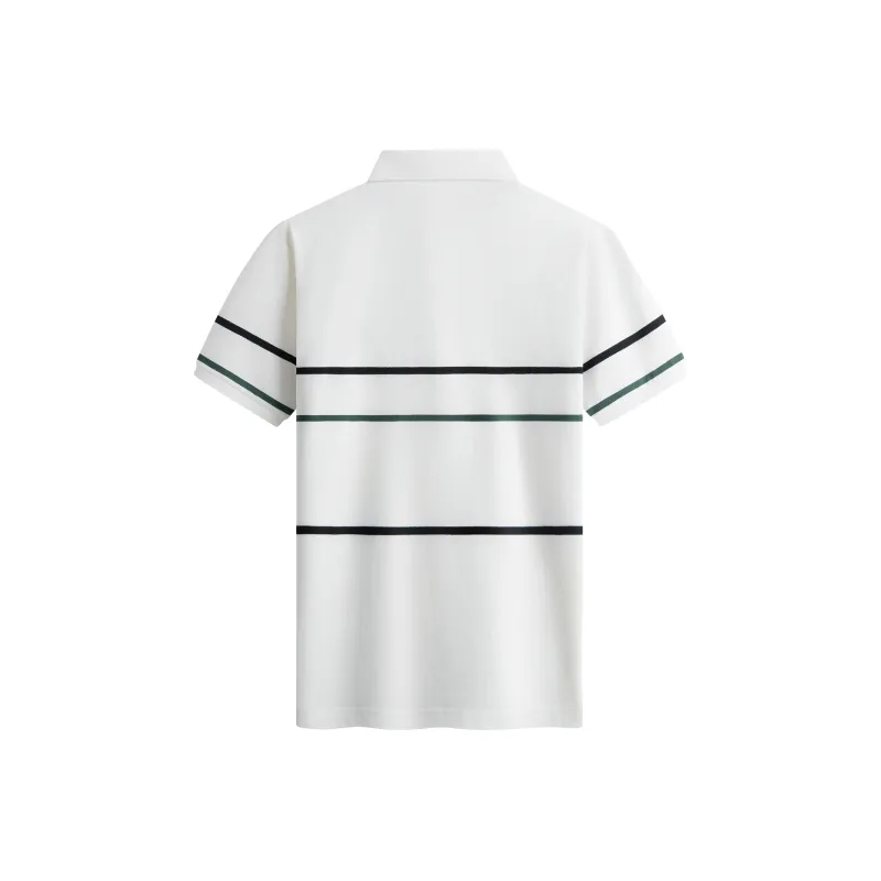 Dance With Wolves Polo Shirt Men's Raw White-1