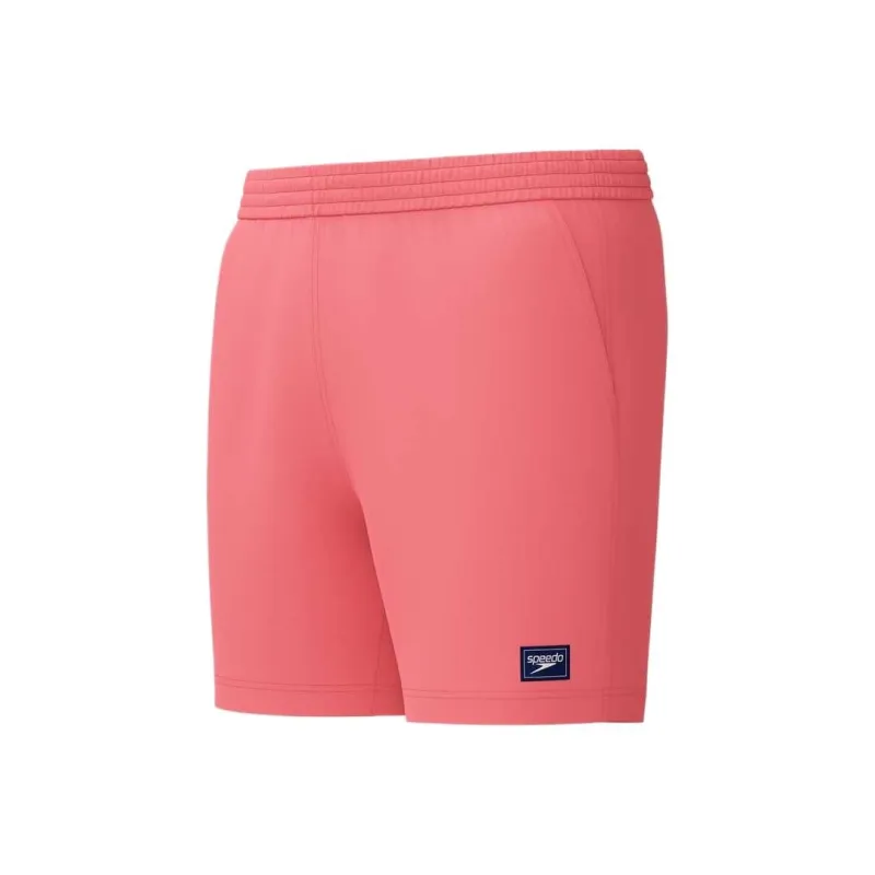 Speedo Prime Leisure Peach Poly Swimming Shorts Men's Coral-1