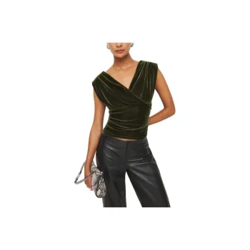 REFORMATION Tank Tops Women's Moss Green