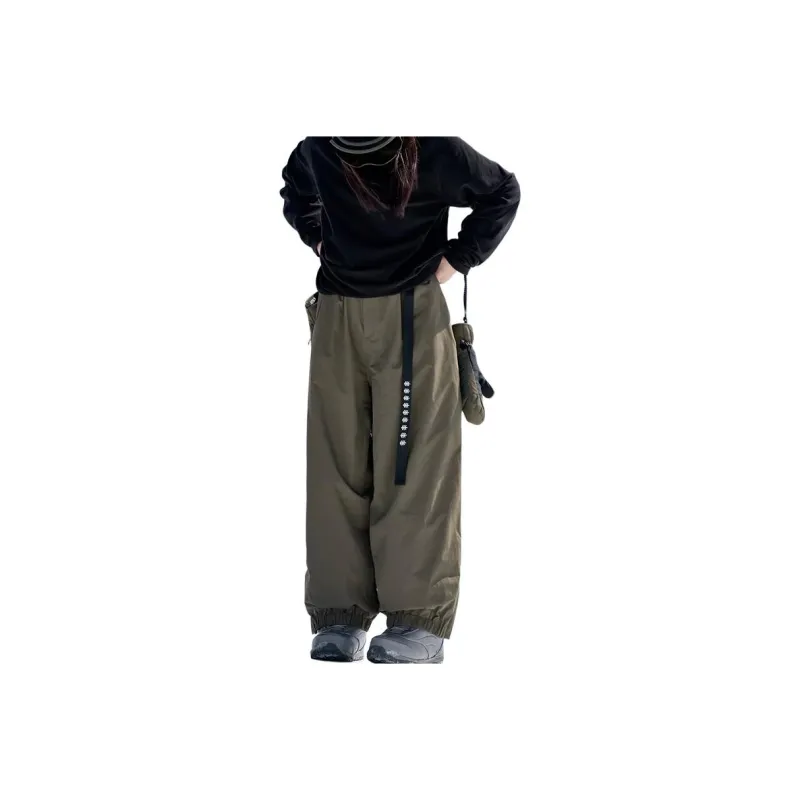 AWKA Ski Pants Unisex Vintage Green-0