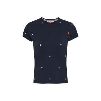 Tommy Hilfiger T Shirt Women's Marine Blue