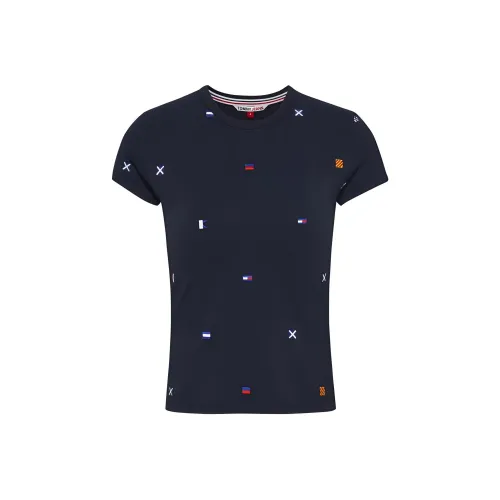Tommy Hilfiger T Shirt Women's Marine Blue