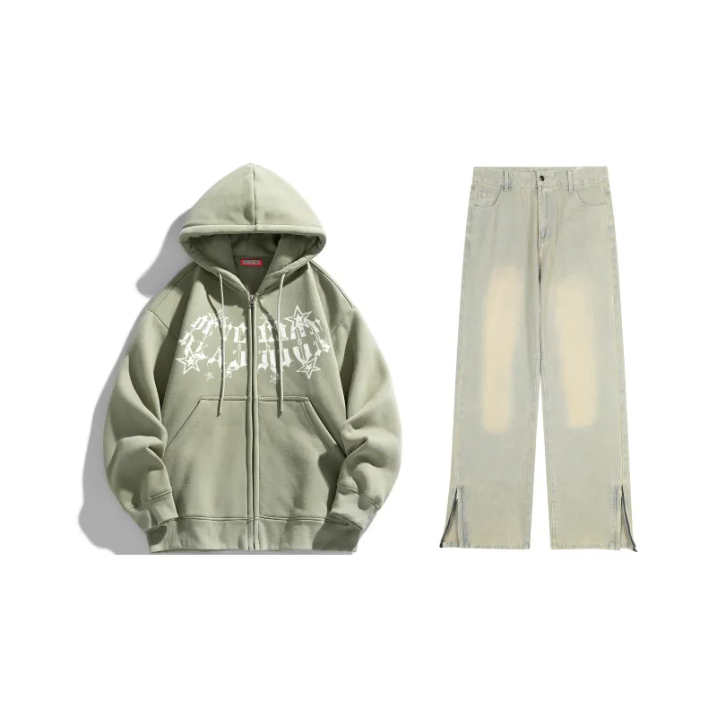 REXSHION Sweatshirt Sets Unisex-14