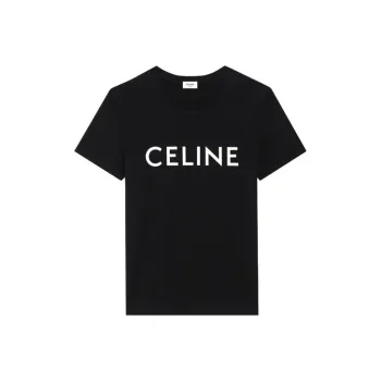 CELINE Regular T Shirt Women's Black