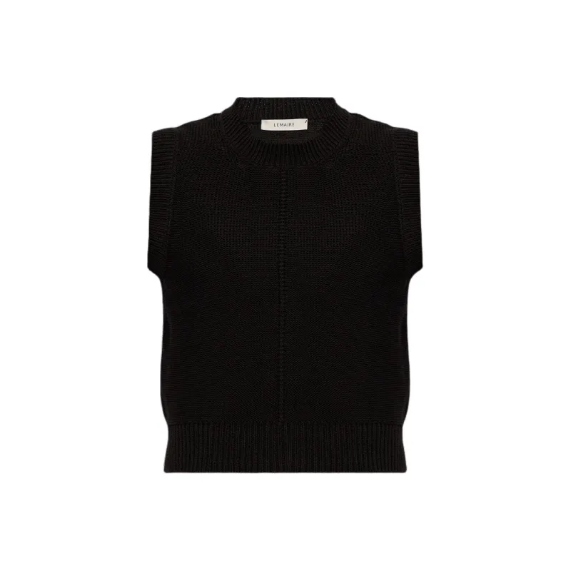 Lemaire Sleeveless Cropped Vest-0