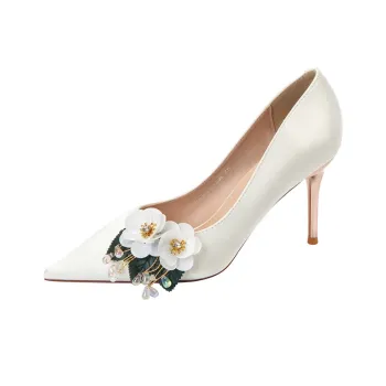 Zomila Slim Heel High Heels Women's White