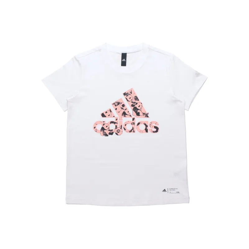 adidas Women's China Tee White-0