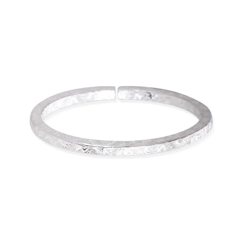 DVNRR S 999 Fine Silver Sterling Silver Bracelets Women's-0