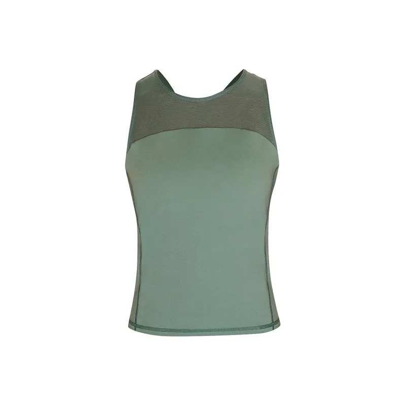 Victoria's Secret PINK/SWEATY BETTY/Power Illusion Workout Bra Tank/ Green Tank Tops Women's Green-0