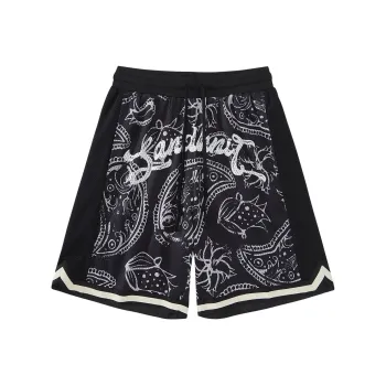 SandKnit Loose Fit Shorts Unisex Graphite Black