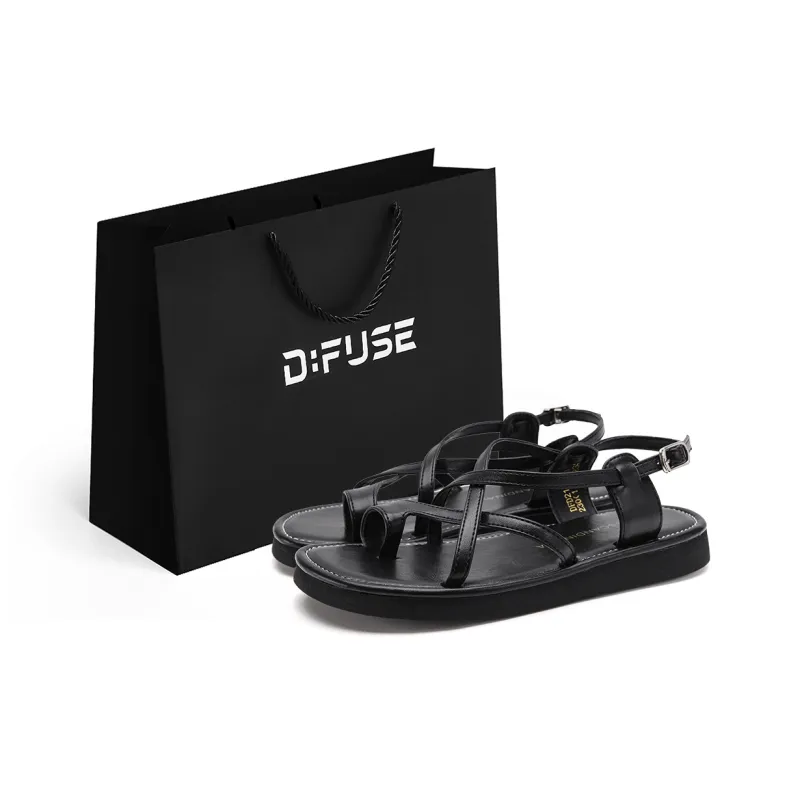 D FUSE SCANDINAVIA One Strap Sandals Women's-0