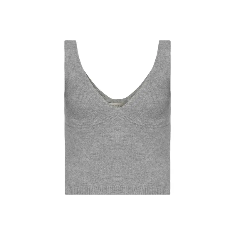 OFFICINE GENERALE V Neck Knit Top-0
