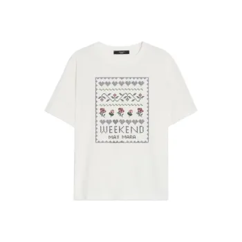 WEEKEND MaxMara Floral Patterned Crewneck T Shirt