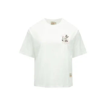 EVISU Batwing Sleeve T Shirt Women's White