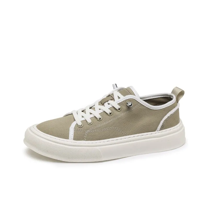 X ZONE Breathable Lightweight Height Increasing Low Top Canvas Shoes Men's-7
