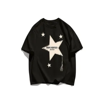Cotton Shopping T Shirt Unisex Black