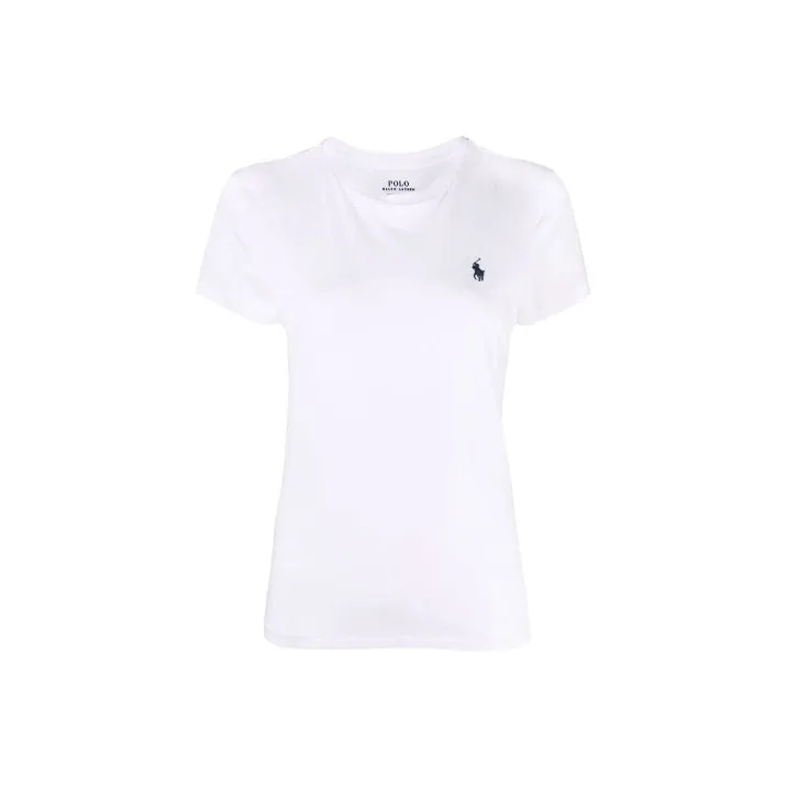 Polo Ralph Lauren Logo Embroidered Crewneck T Shirt-0