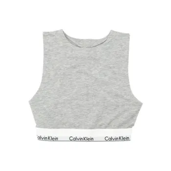 CALVIN KLEIN Tank Tops Women's Gray