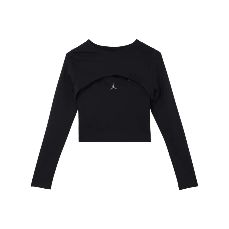 Jordan T Shirts Women's Black-0