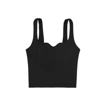 Victoria's Secret Tank Tops Women's Black