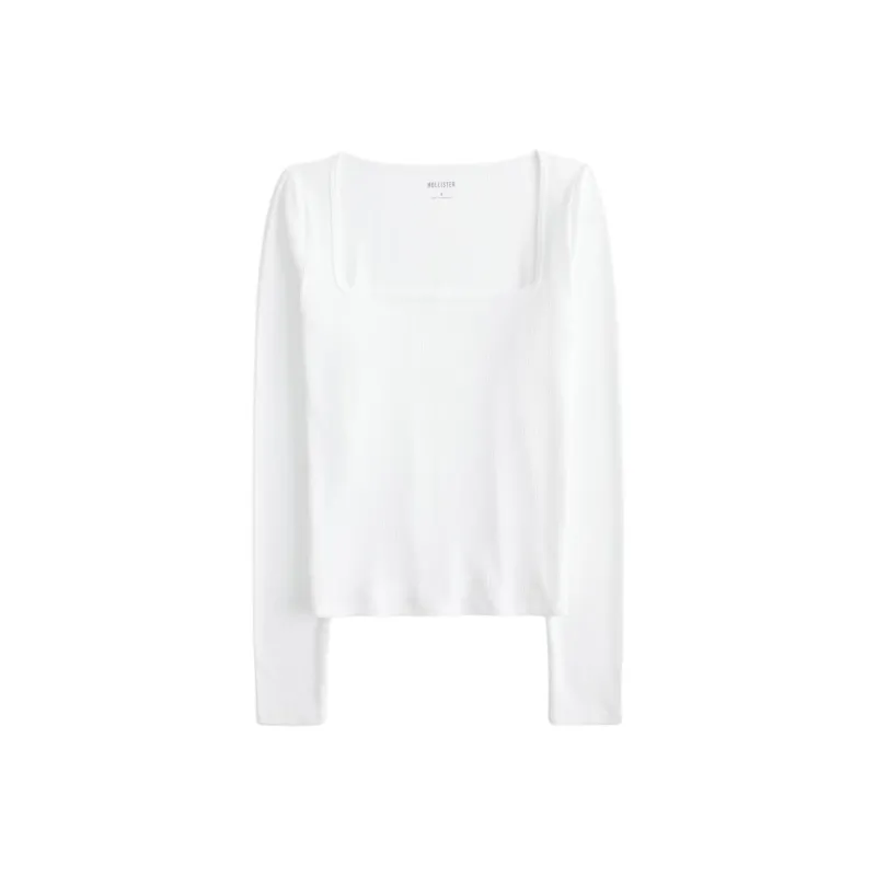 Hollister T Shirt Women's White-0