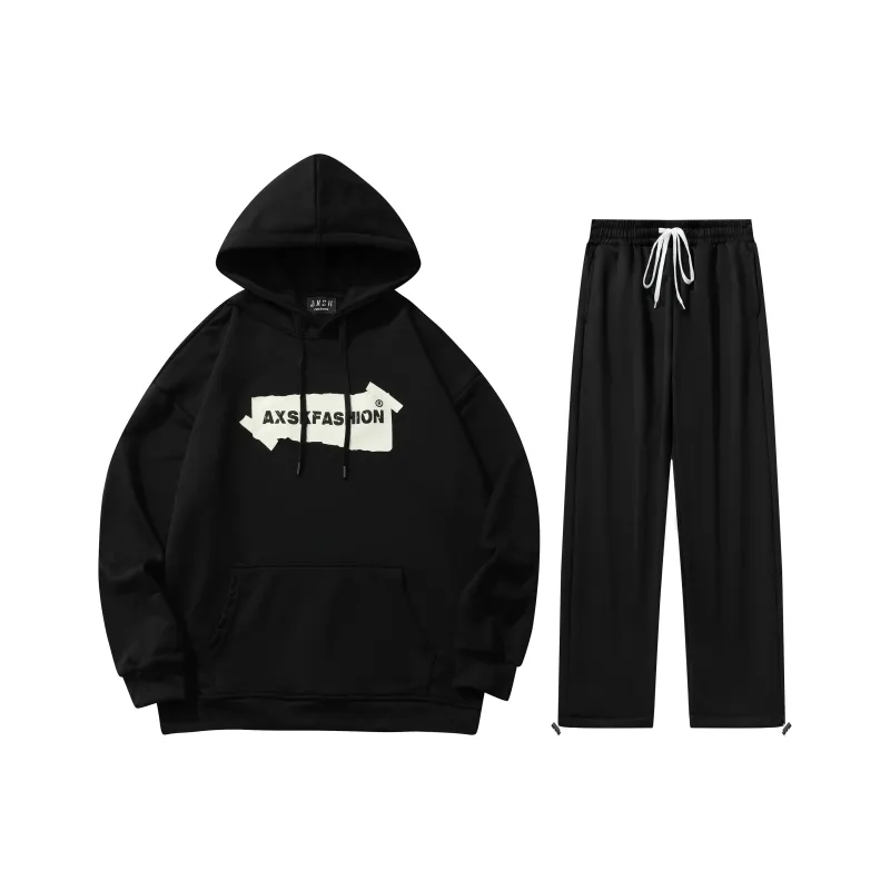 A.X.S.K Sweatshirt Sets Unisex-0