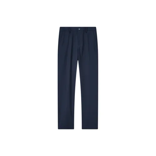Jiumuwang Men's Pants Expert Business Travel Comfortable Pants Casual Pants Men's Navy Blue