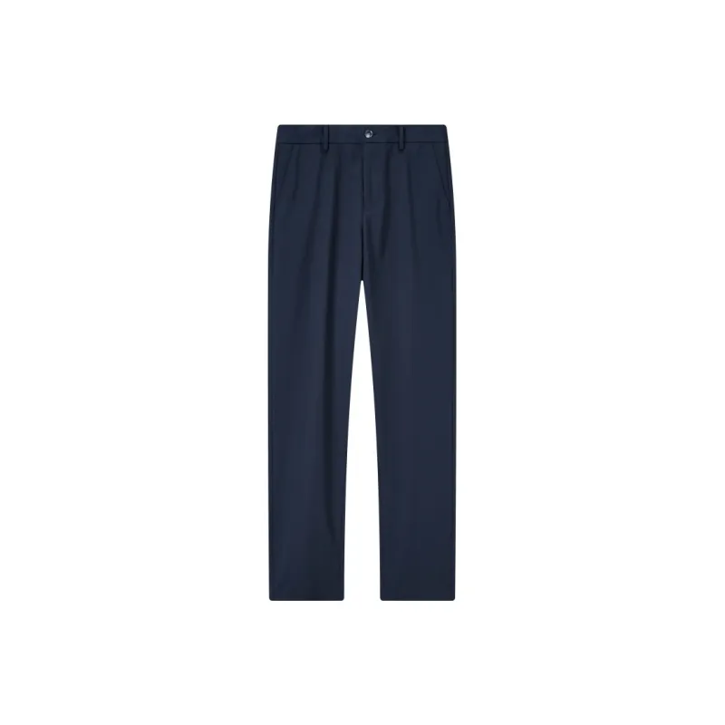 Jiumuwang Men's Pants Expert Business Travel Comfortable Pants Casual Pants Men's Navy Blue-0