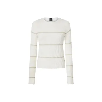 PINKO Crewneck Striped T Shirt