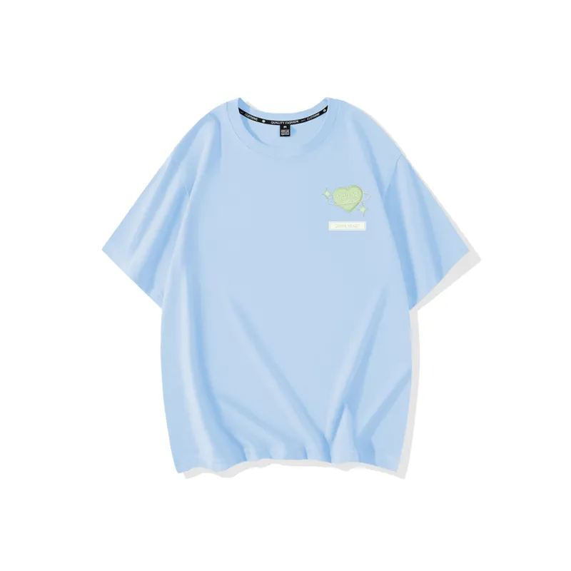 Cotton Drop Shoulder Sleeve T Shirt Women's-12