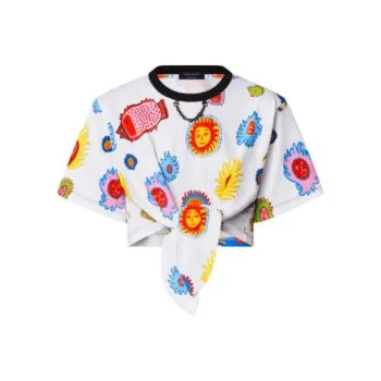 LOUIS VUITTON x Yayoi Kusama SS23 Crop Tops Women's White