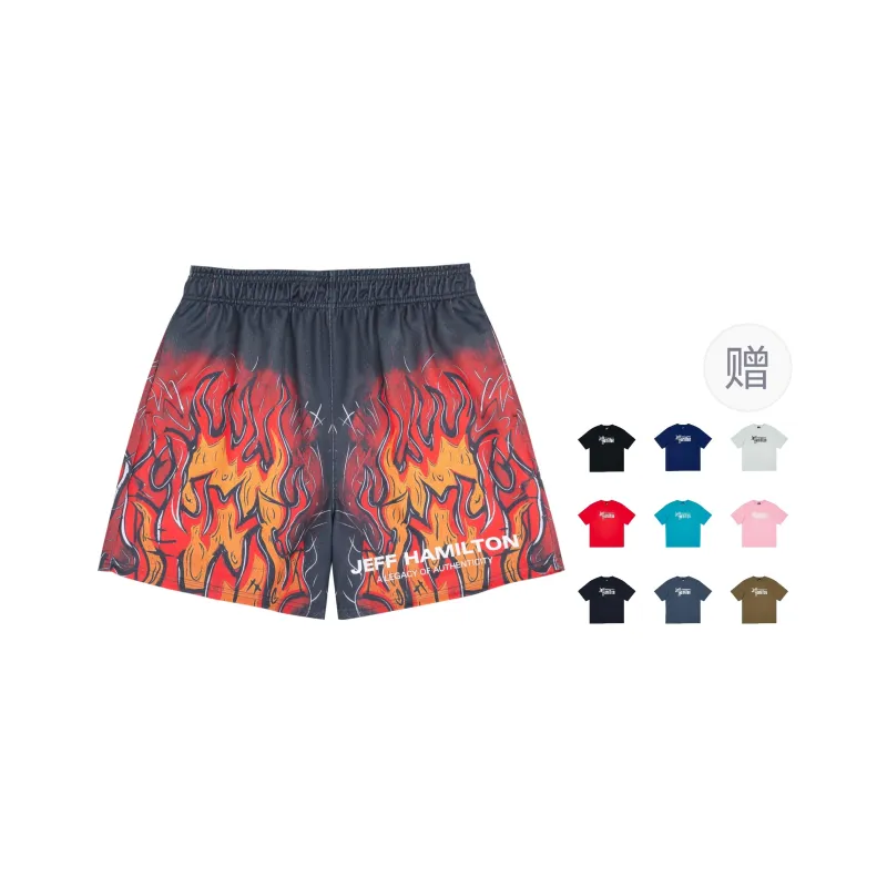 JEFF HAMILTON Casual Shorts Unisex-0
