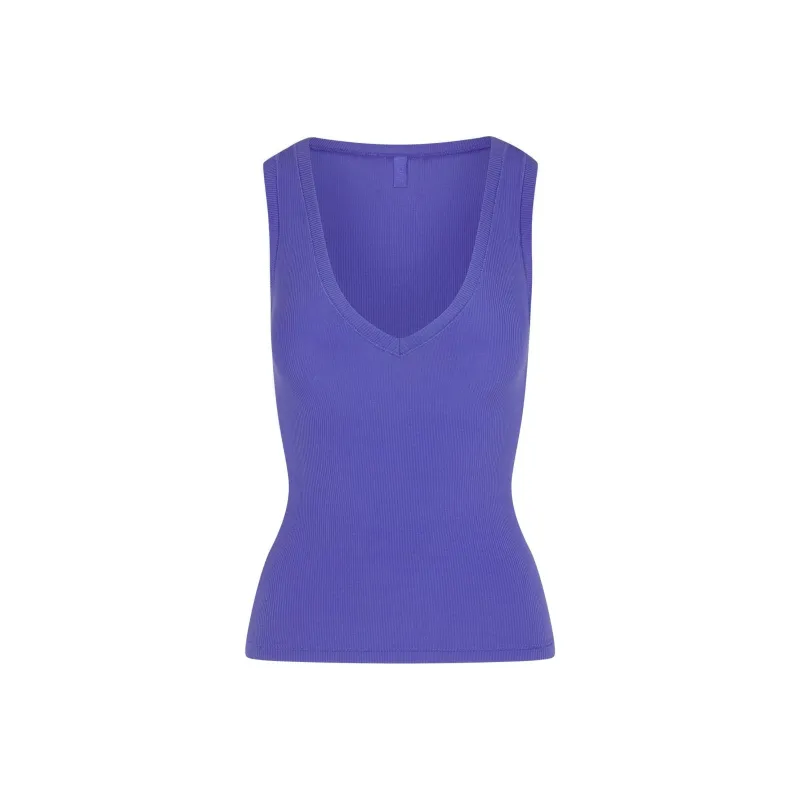 SKIMS Tank Tops Women's Tanzanite-0