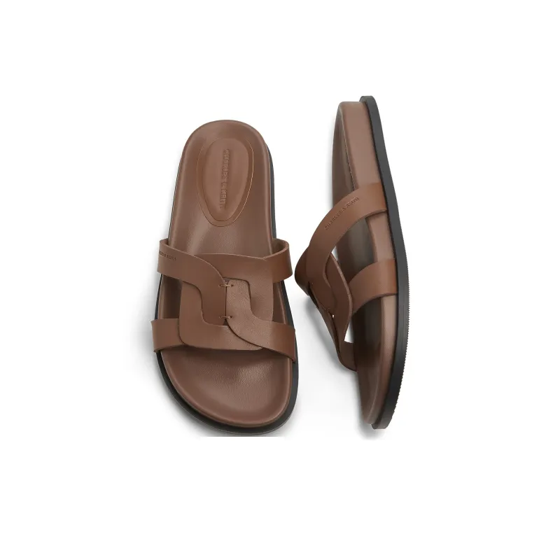 CHARLES&KEITH Composite Sole Slide Slippers 2cm Women's-7