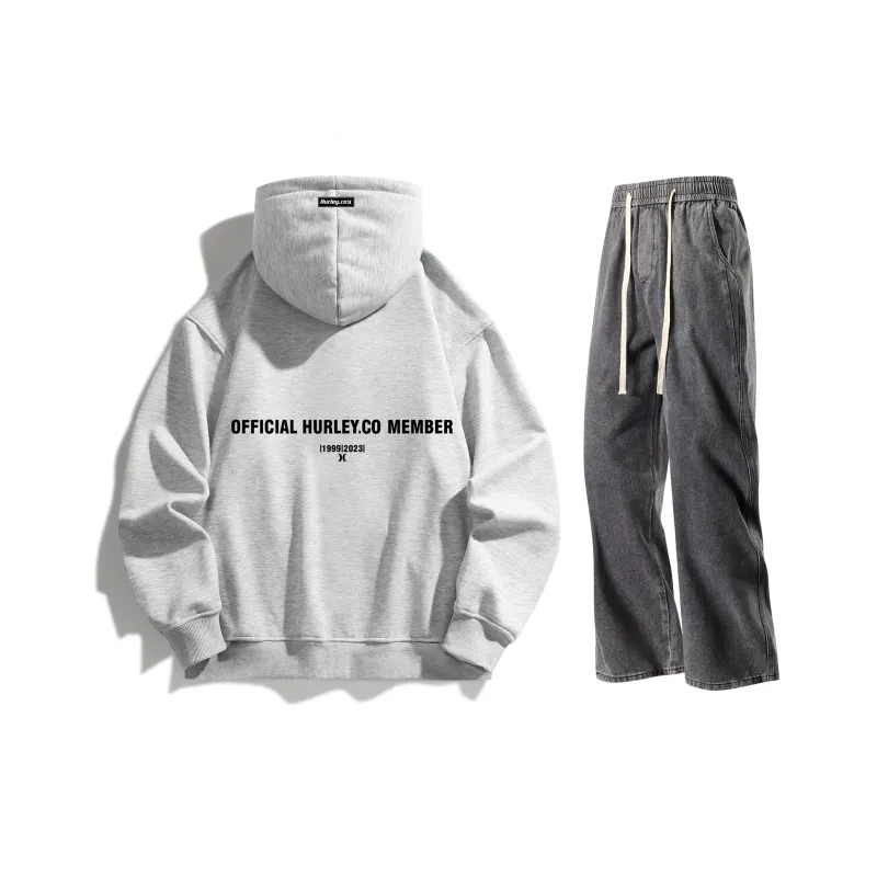 Hurley Sweatshirt Sets Unisex-26