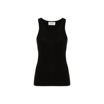 COPERNI Logo Embroidered Ribbed Tank Top
