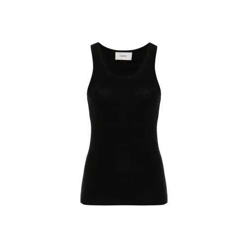 COPERNI Logo Embroidered Ribbed Tank Top