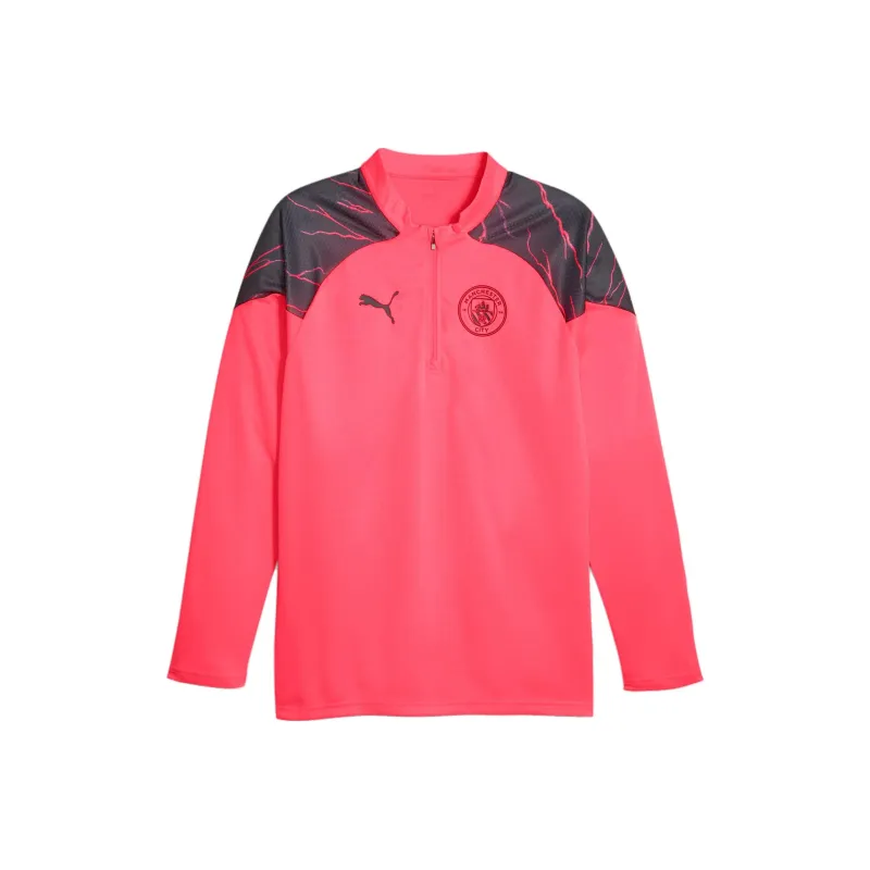 PUMA Sudadera De Fútbol Con Cierre De Un Cuarto Del Manchester City-0
