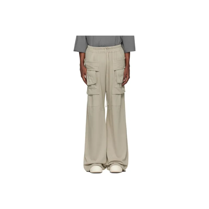 Rick Owens DRKSHDW Casual Pants Men's Light Beige-0