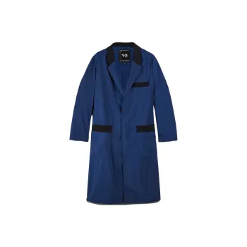 Adidas Y 3 ULTRALIGHT NYLON BLAZER COAT Jacket Men's Blue