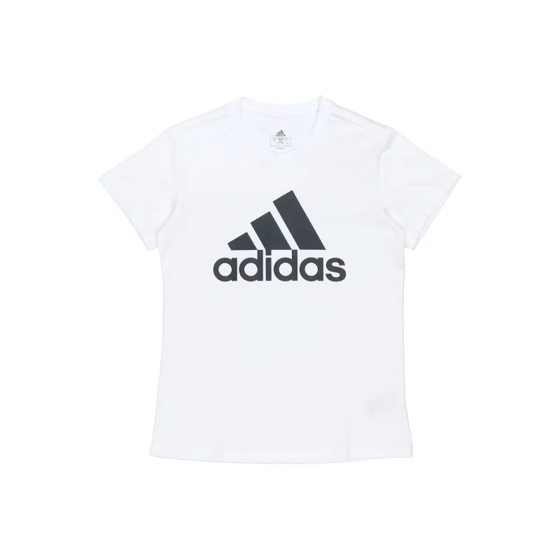 adidas Women's Essentials Logo Tee White-0