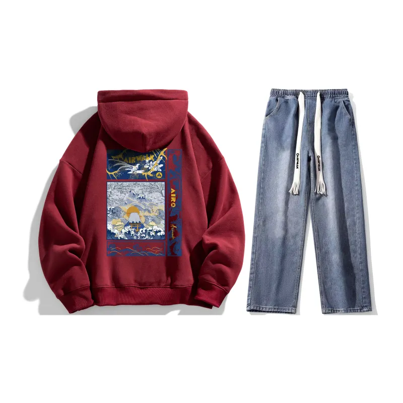 Airwalk Sweatshirt Sets Unisex-26