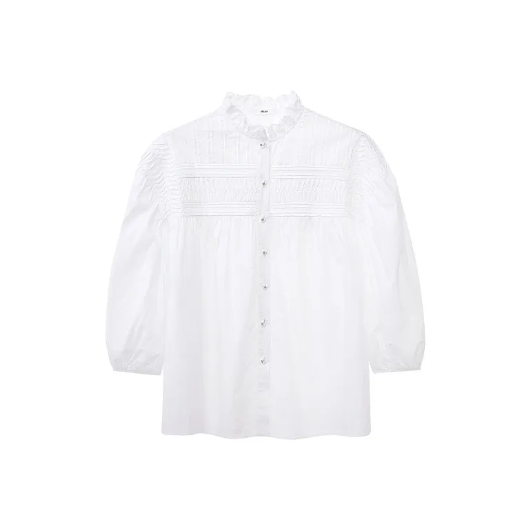 D'zzit T Shirts Women's Bleached White-0