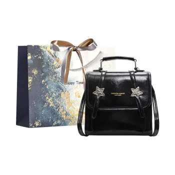 Iman's House Pu Backpack Regular Women's Black/White/Brown/Blue