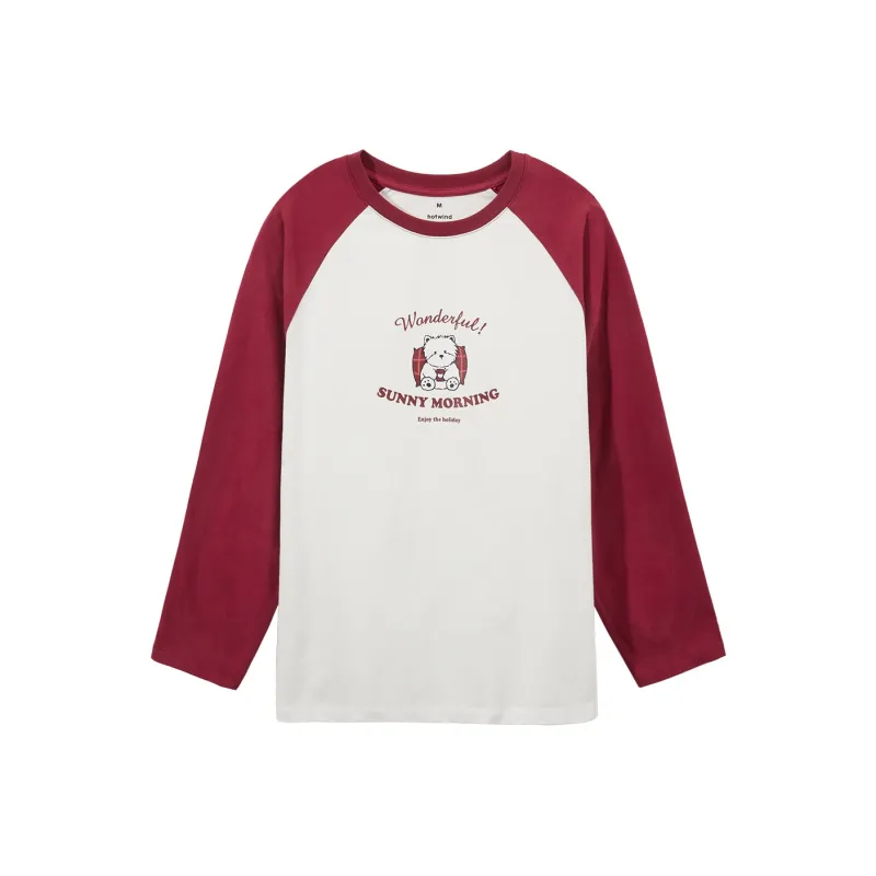 Hotwind Raglan Sleeve T Shirt Women's-0