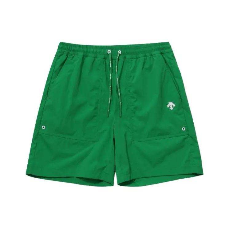 DESCENTE BLEU Casual Shorts Unisex-7