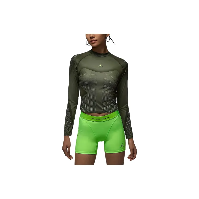 Nike Dri Fit Raglan Sleeve T Shirt Women's Gray Black-0