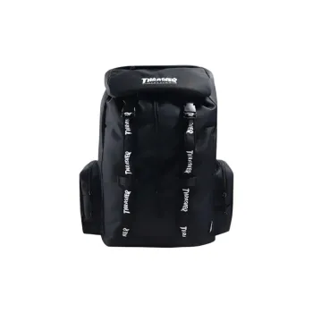 Thrasher Polyester Backpack Unisex Black