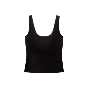 ZARA Tank Tops Women's Black