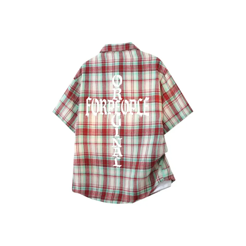 FAX FOR FMACM Shirt Unisex Pink Plaid-9